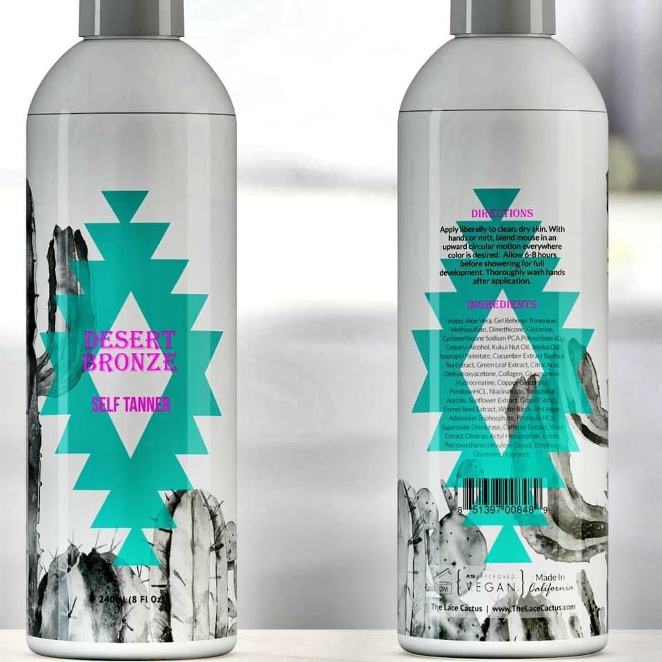 Desert Bronze Self Tanner NO Mitt Hello Deer Clothing