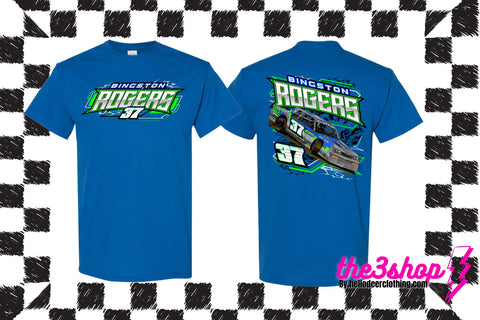 BJ Rogers Racing Tees ROYAL