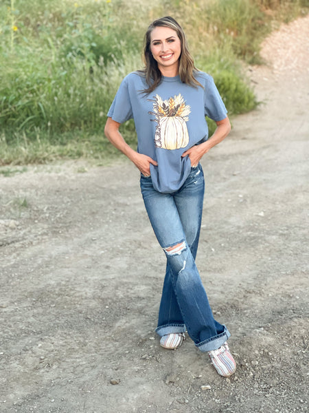 Thankful Wheat Tee & Sweatshirt