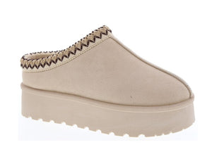 Platform Lookalike Slipper - Beige