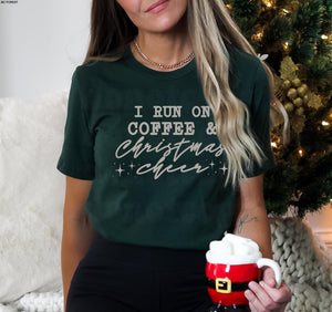 Coffee & Christmas Cheer Tee