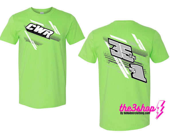 Casey Woken YOUTH & TODDLER Tees - CWR/both numbers BW