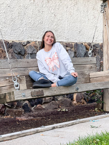 Ghosty Bow Sweatshirt