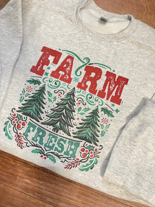 Farm Fresh Trees Sweatshirt