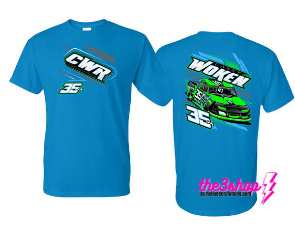 Casey Woken Back Car Design - Tees/SS/Hoodie