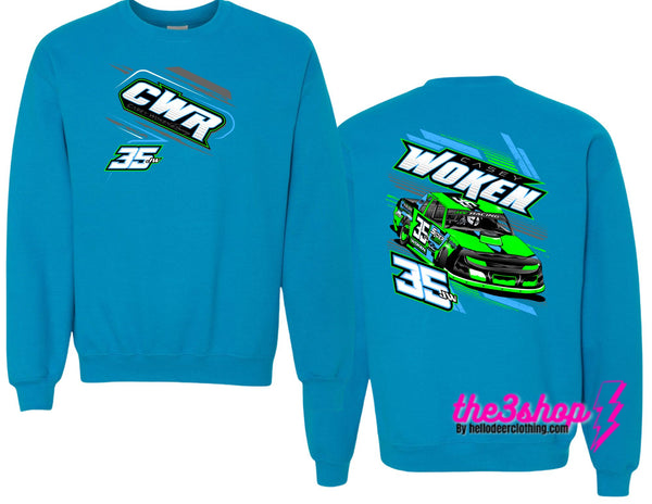 Casey Woken Back Car Design - Tees/SS/Hoodie