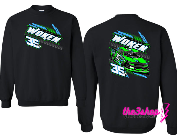 Casey Woken Back Car Design - Tees/SS/Hoodie