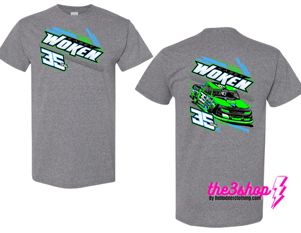Casey Woken Back Car Design - Tees/SS/Hoodie