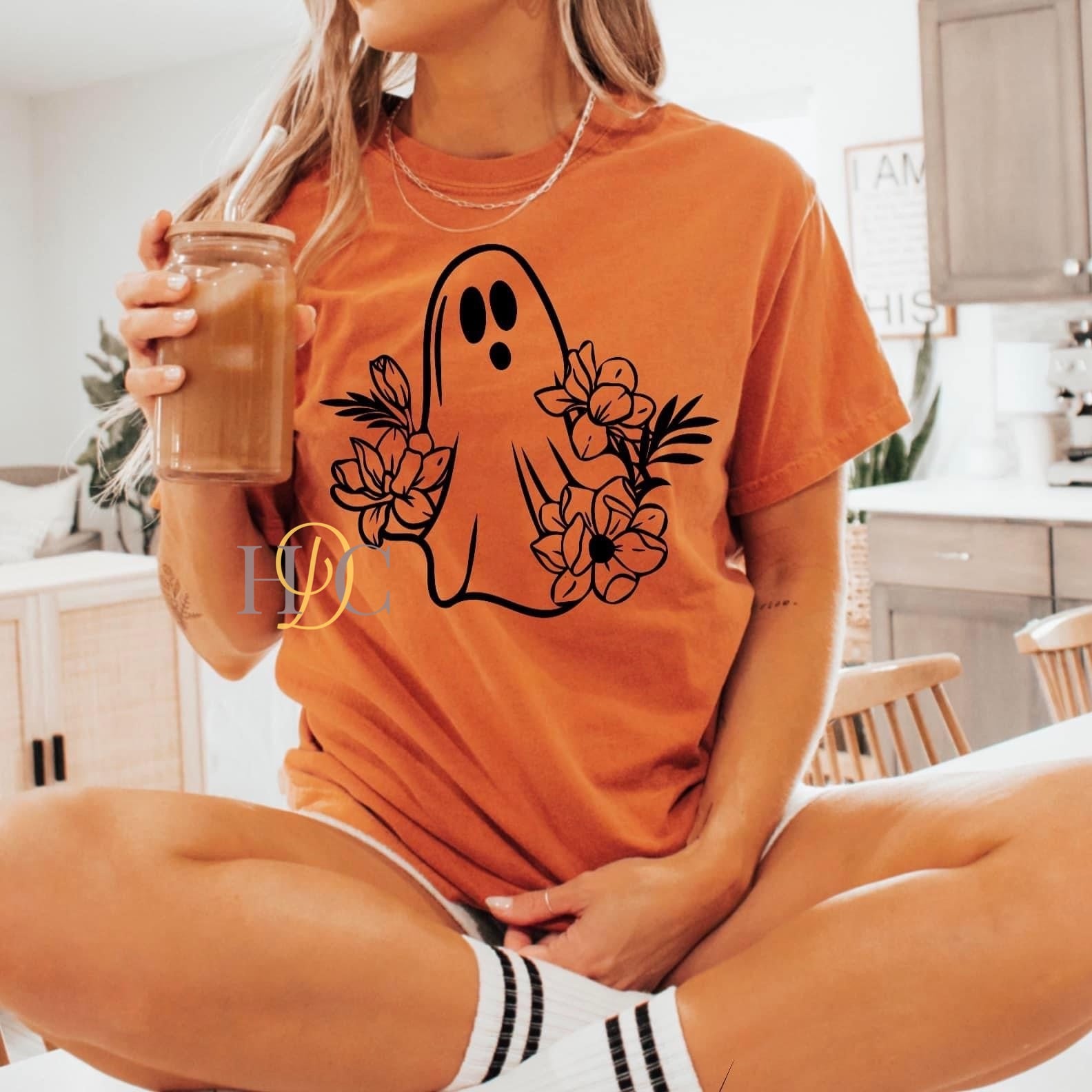 Floral Ghost - DEER DEAL Tee