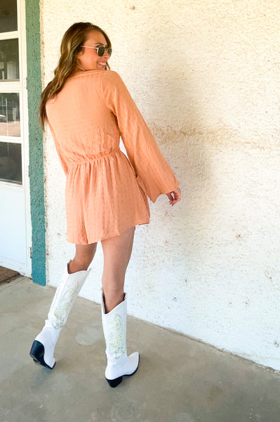 Dusty Sunset Romper